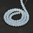 Opalite Glass Round Bead