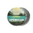 Opémican National Park of Quebec Pinback Button, Canada Parks