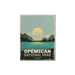 Opemican Quebec National Park Postcard, Canada Parks