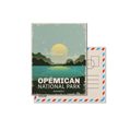 Opemican Quebec National Park Postcard, Canada Parks