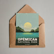 Opemican Quebec National Park Postcard, Canada Parks