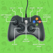 Controller for Xbox 360 Black