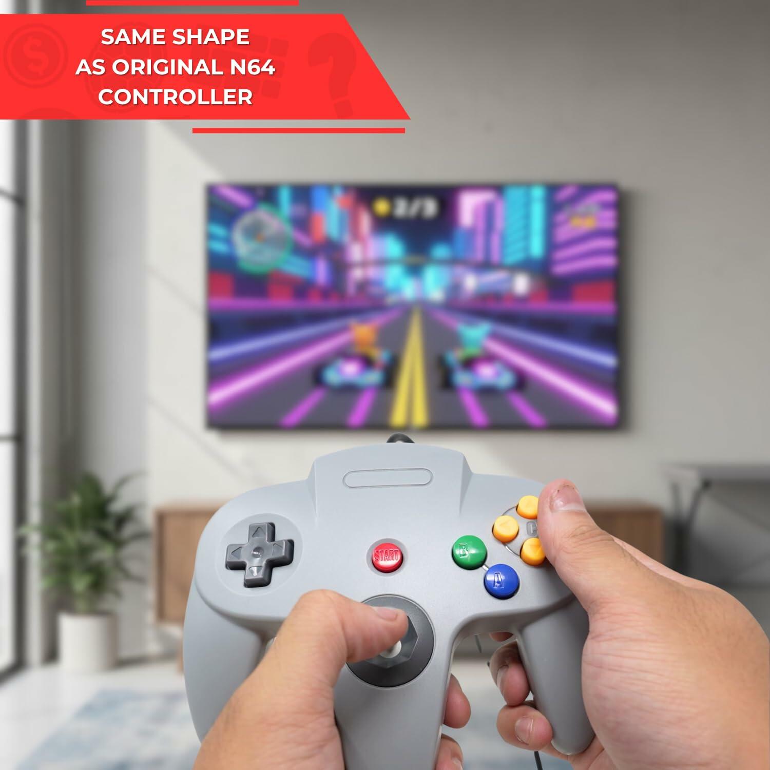 Controller for N64 Translucent Blue Green