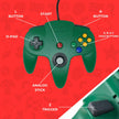Controller for N64 Green