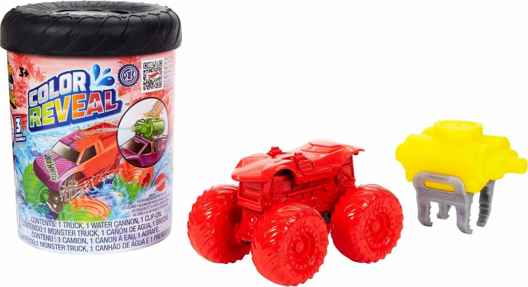 Hot Wheels Monster Trucks Color Reveal