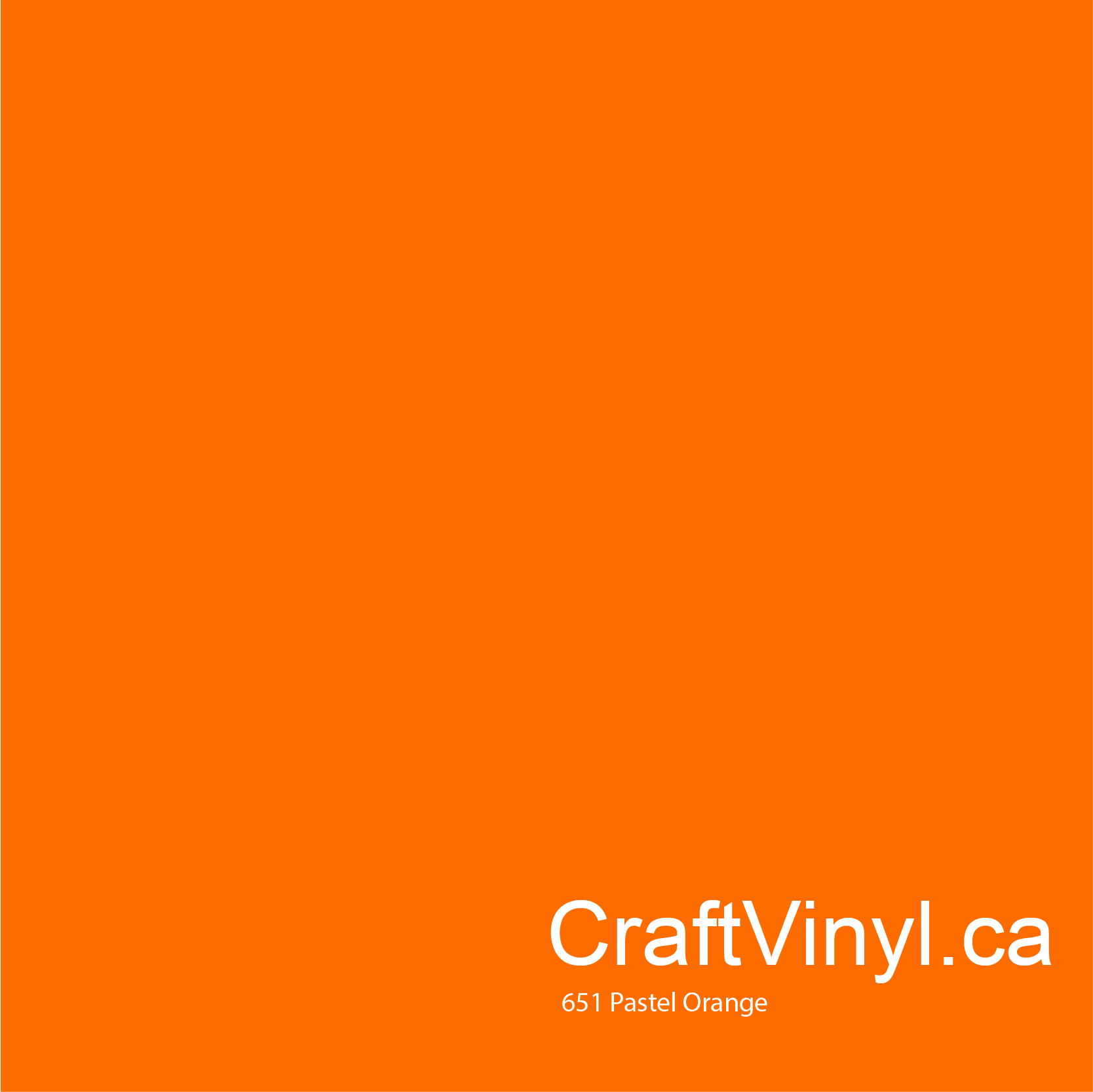 Oracal 651 Glossy Pastel Orange #035