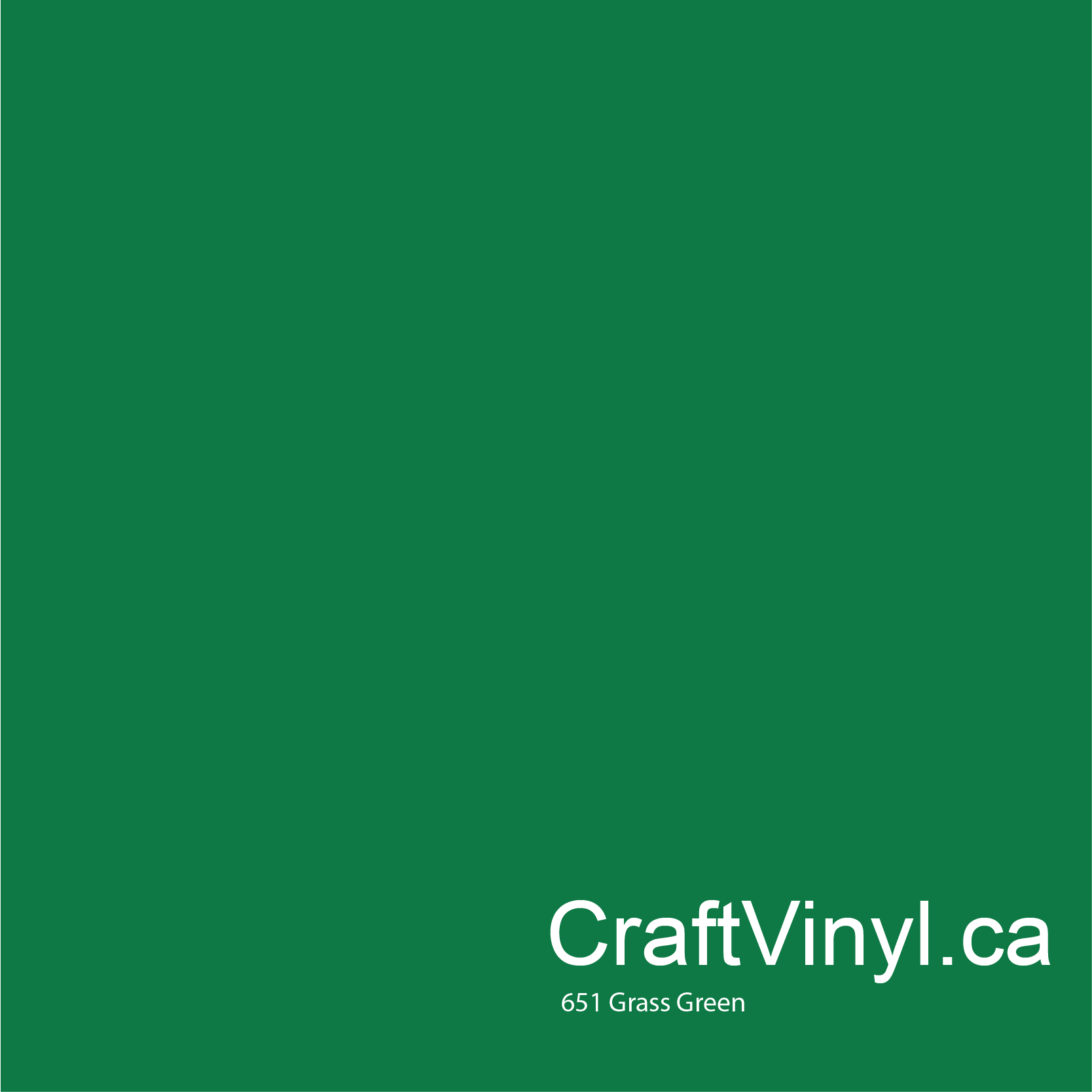 Oracal 651 Glossy Grass Green Vinyl  #068