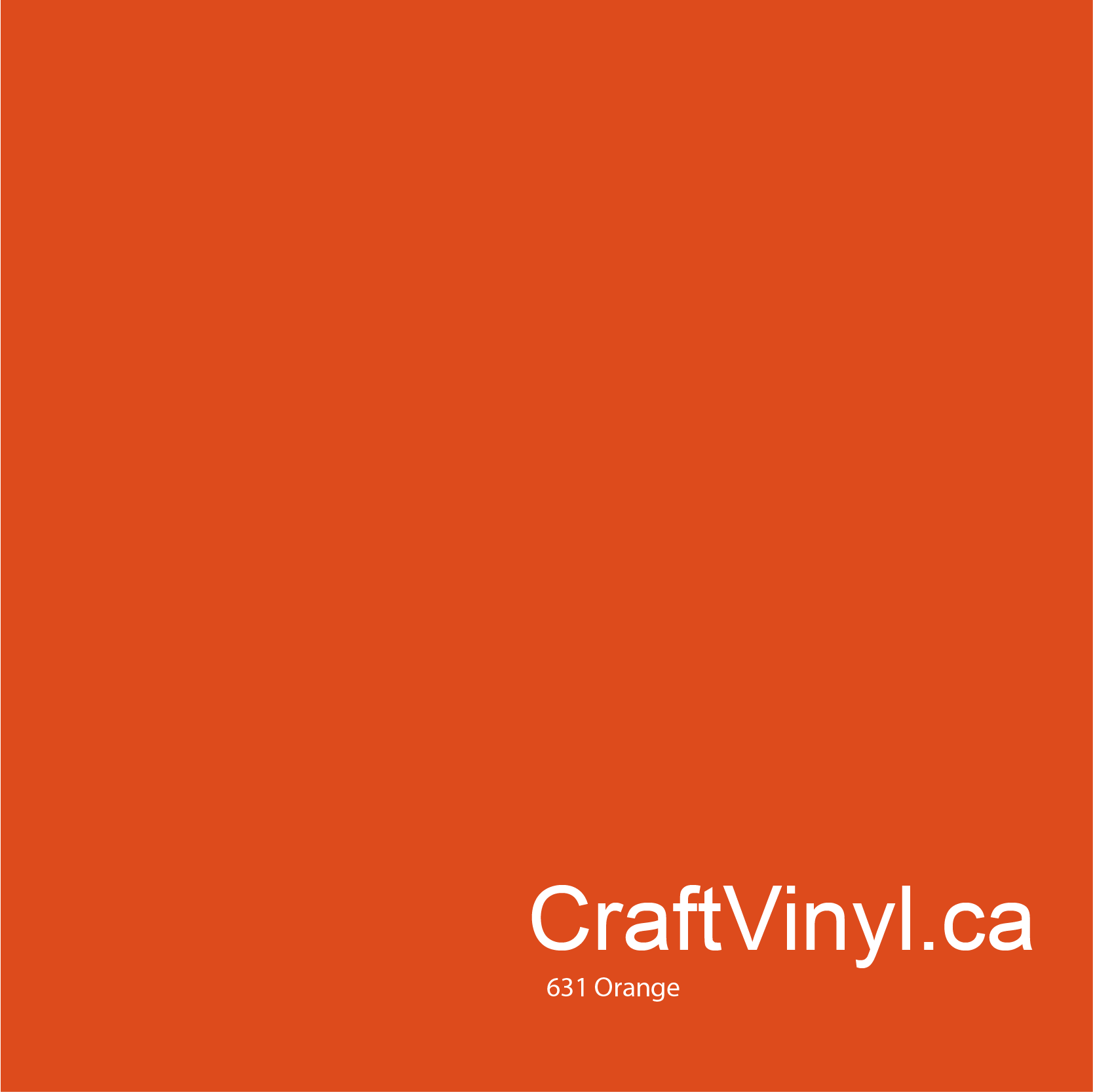 Oracal 631 Matte Orange #034