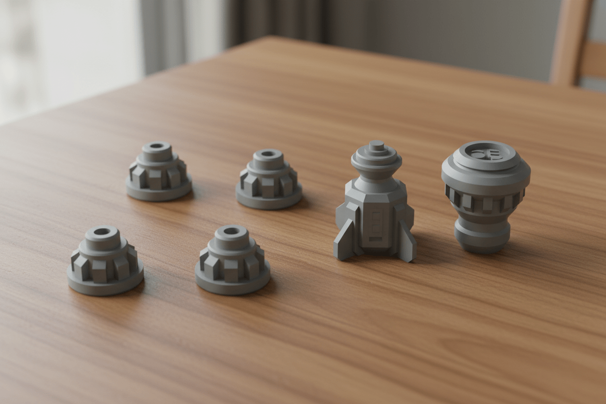Sci-Fi Space Combat Terrain – Asteroids & Wreckage
