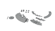 Sci-Fi Space Combat Terrain – Asteroids & Wreckage