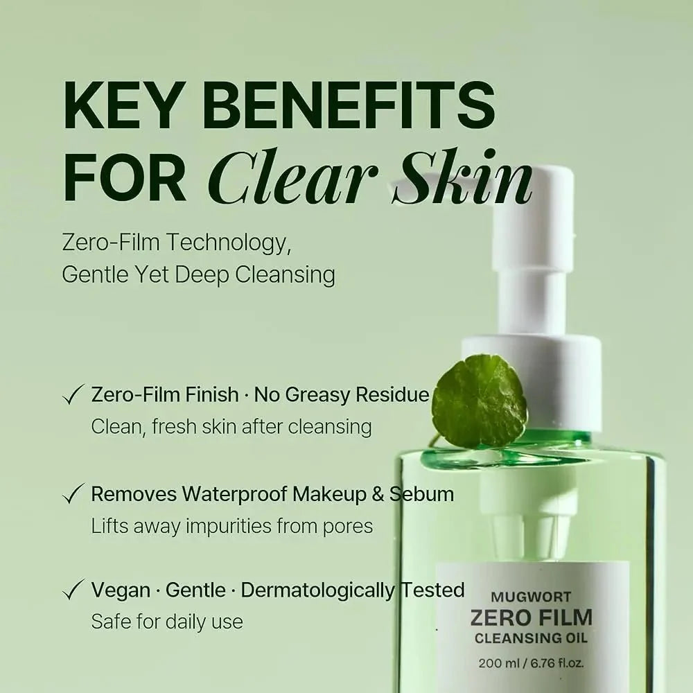 Orien Mugwort Zero Flim Cleansing Oil 200ml