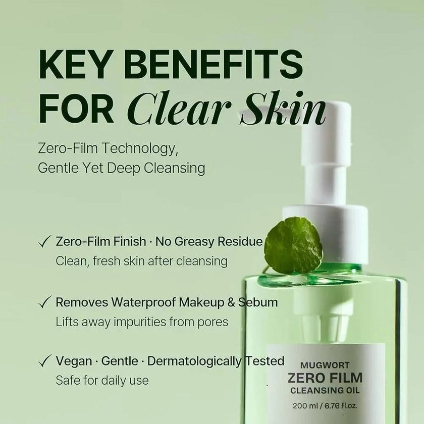 Orien Mugwort Zero Flim Cleansing Oil 200ml