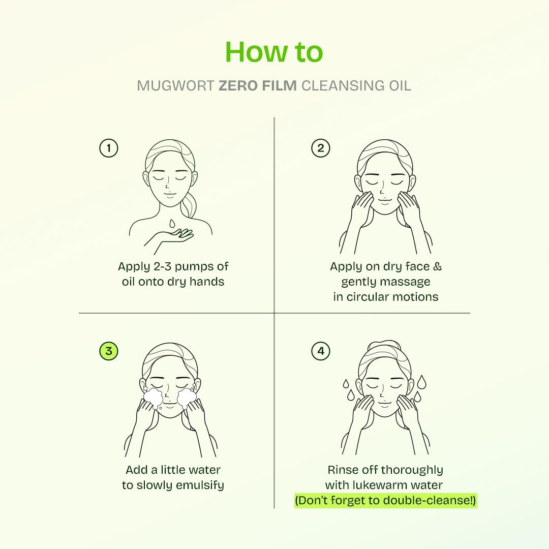 Orien Mugwort Zero Flim Cleansing Oil 200ml