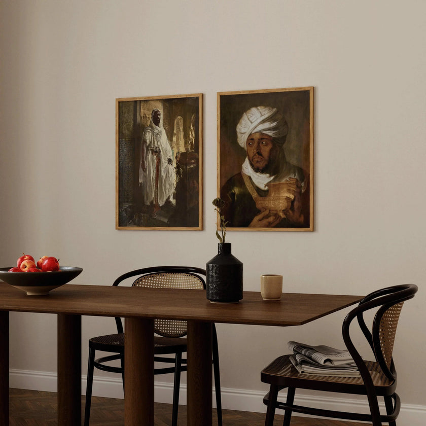 Orientalist Art Prints: Moorish Chief & King - Edouard Charlemont, Rubens
