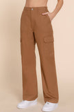 Charlie Pocket Detail Denim Cargo Long Pants