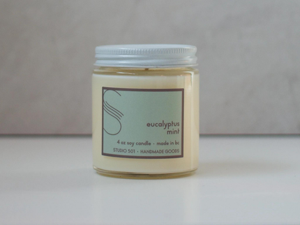 501 Eucalyptus Mint 4oz Candle