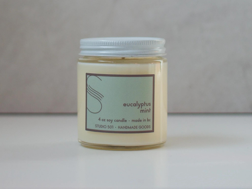 501 Eucalyptus Mint 4oz Candle