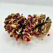 Floral-Dipped Pine Cones