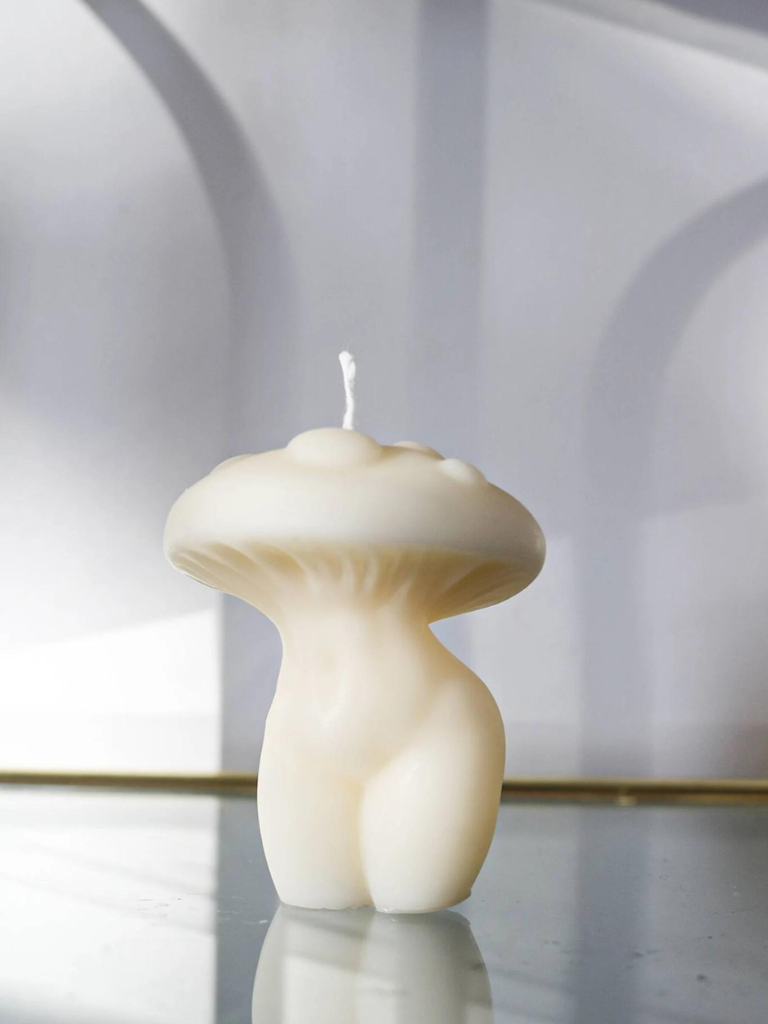 Sundaze Organic Soy Mushroom Body Candle