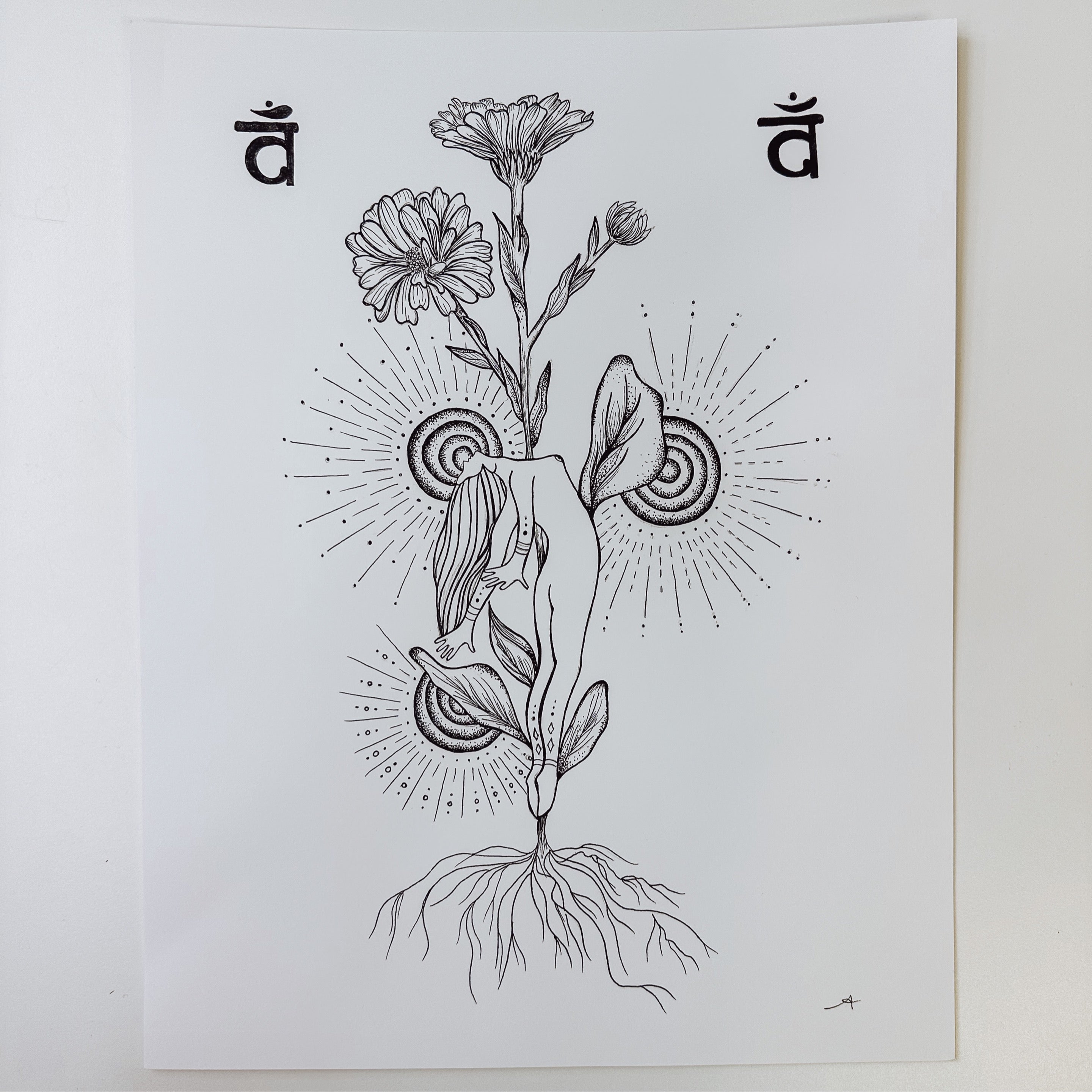 Annika Rise Print