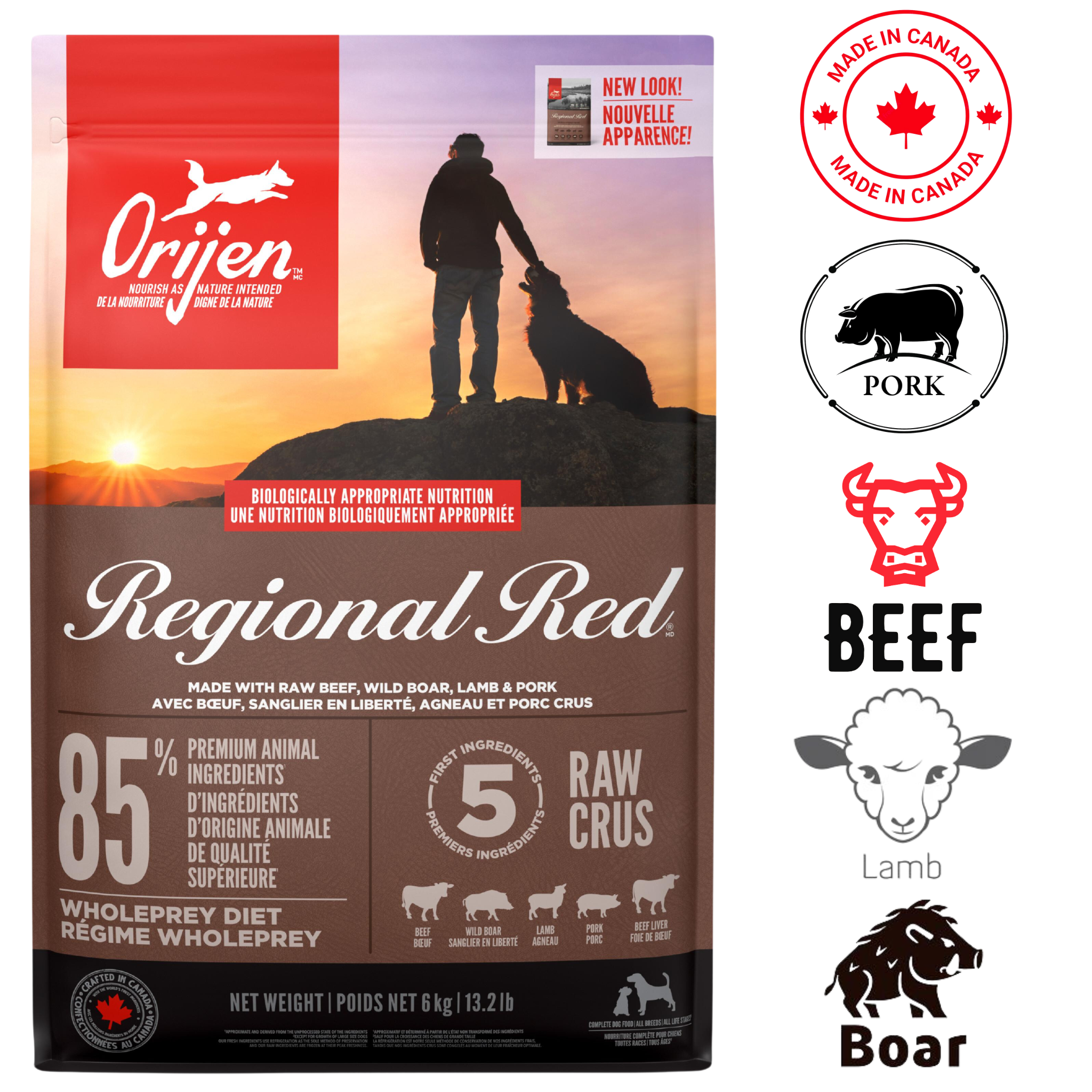 Orijen - Regional Red Dry Dog Food