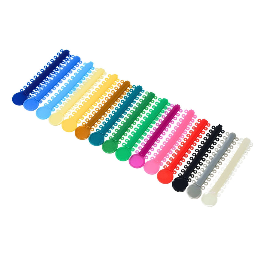 Orthodontic Ligature Ties - 3 Styles