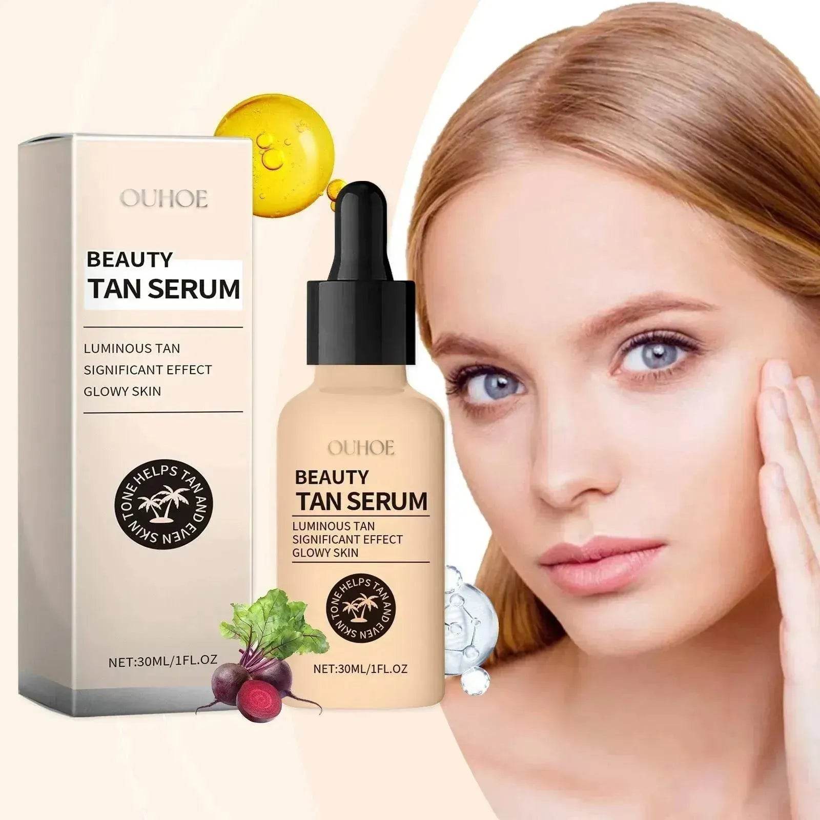OUHOE Facial Anti-Dark Essence Even Uniform Skin tone Moisturizing Glowing Skin Care Solution