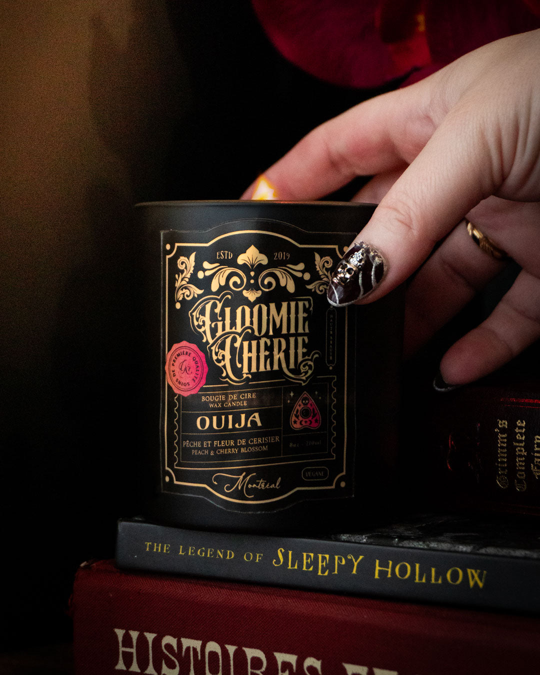 Ouija Candle