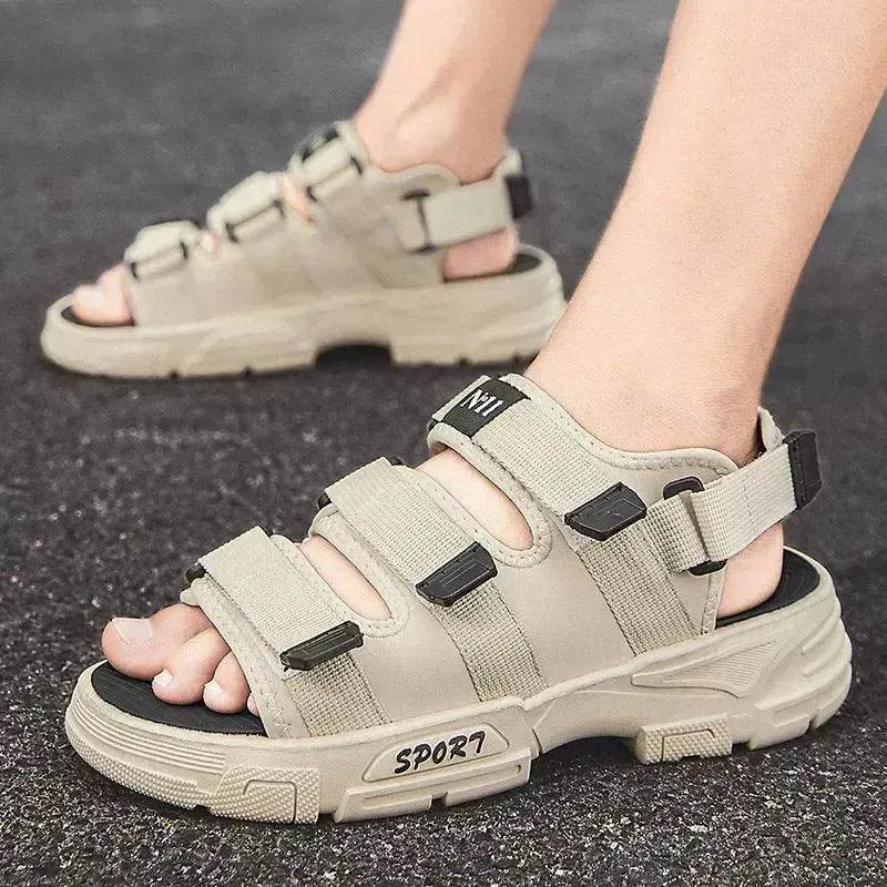 Men's Beach Sandals – Thick Sole Anti-Slip