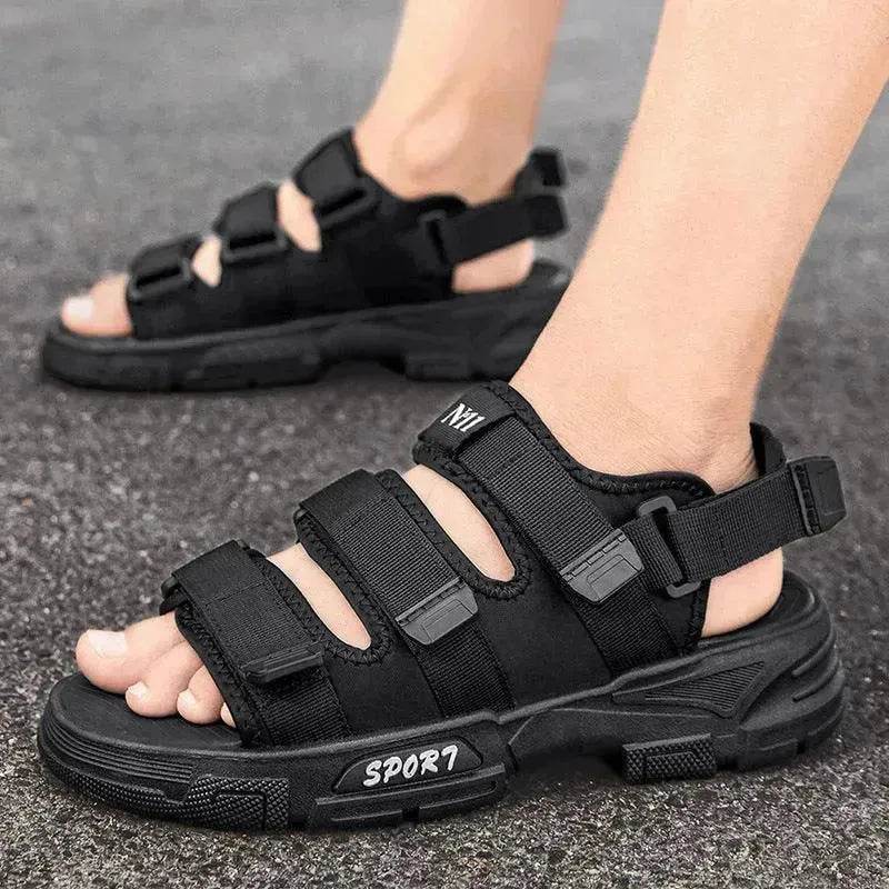 Men's Beach Sandals – Thick Sole Anti-Slip
