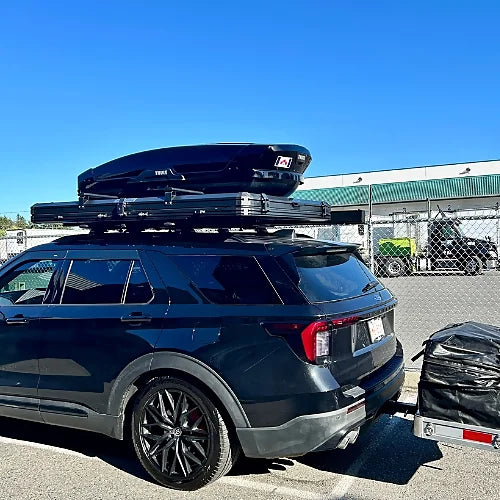 Roof Top Tent Roofbars - Heavy-Duty, Universal Fit Cross Bars