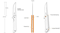 Ruike Hussar P121 Folding Knife