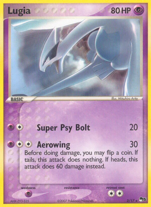 Lugia Holo #2 - Pokemon POP Series 5