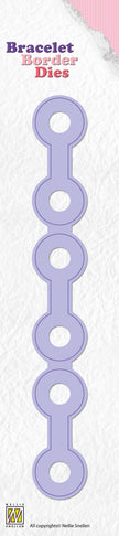 Bracelet Border Dies - Jumbo Round