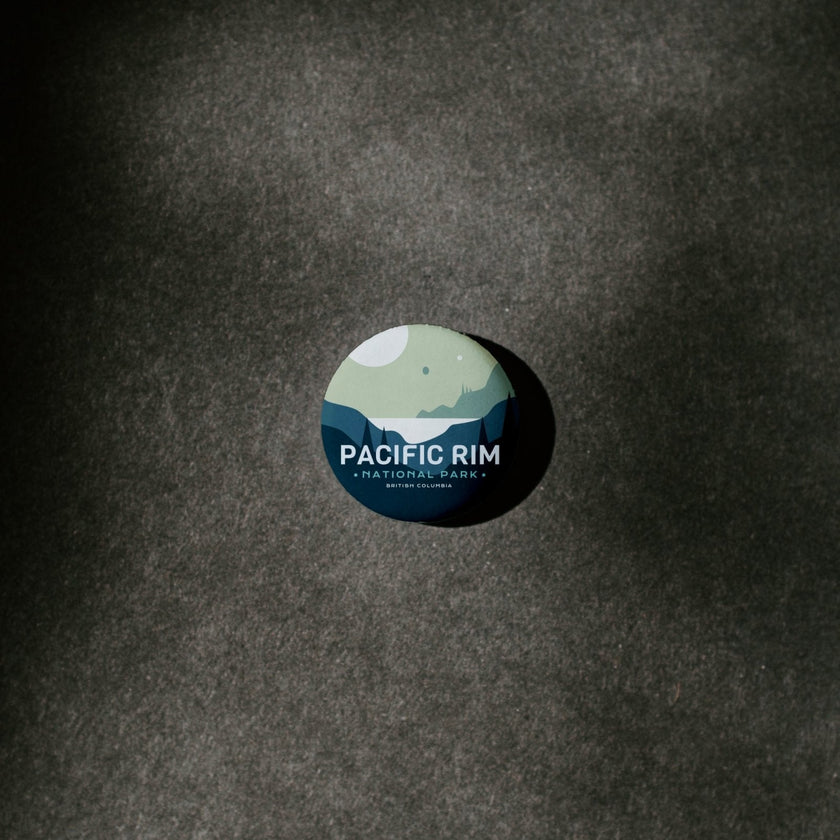 Pacific Rim National Park of Canada Pinback Button, Canada Parks