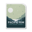 Pacific Rim National Park of Canada Waterproof Vinyl Sticker, Canada Parks