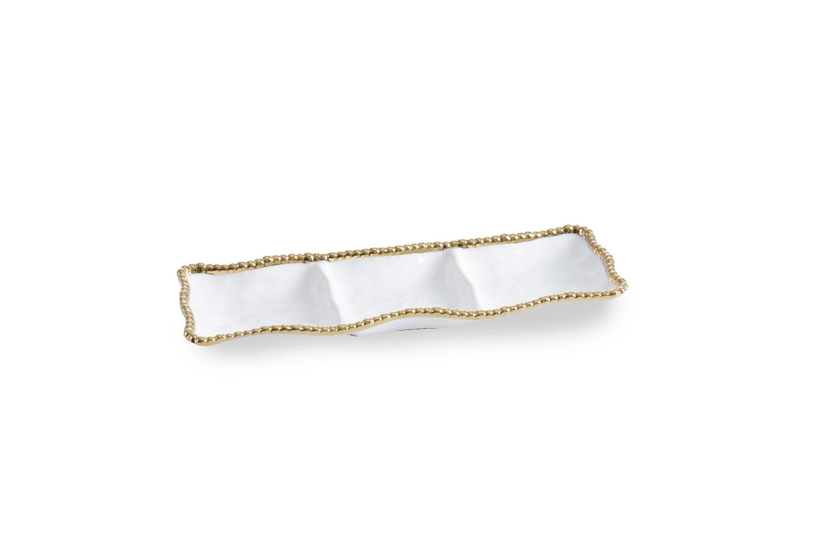 Pampa Bay - Golden Salerno 3 - Section Serving Piece
