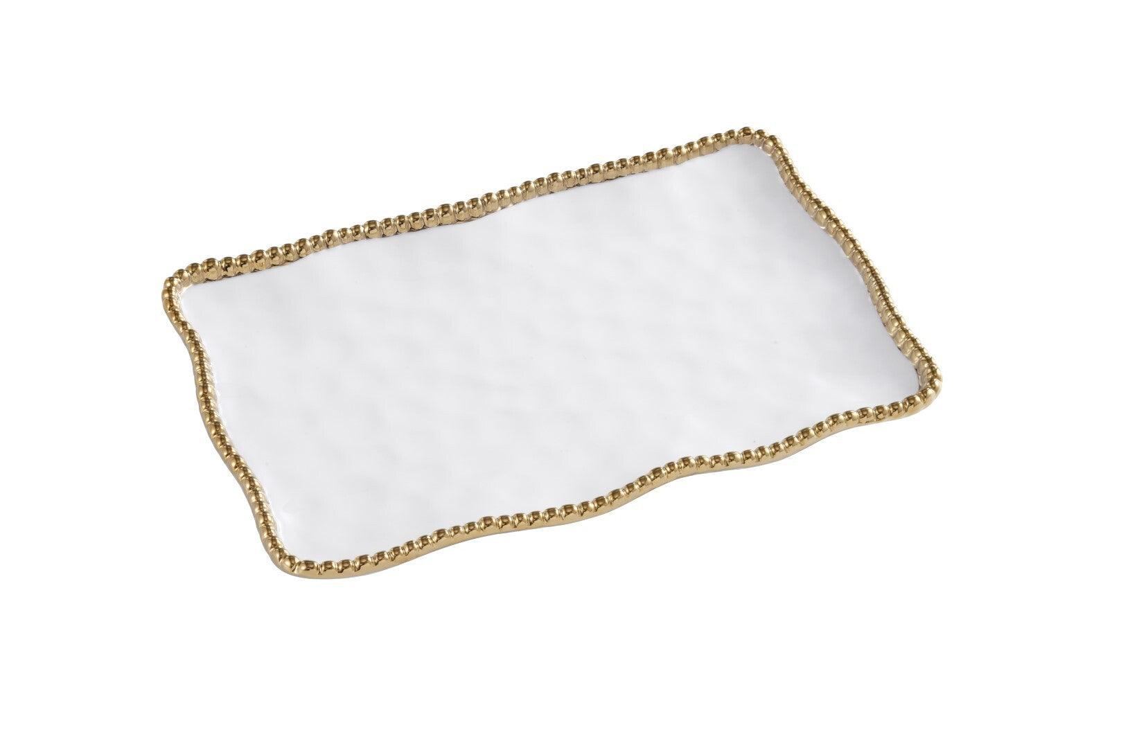 Pampa Bay - Golden Salerno Rectangular Platter - Medium
