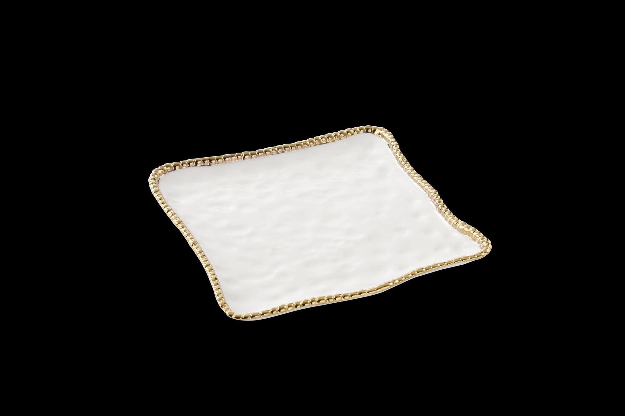Pampa Bay - Golden Salerno Square Serving Platter