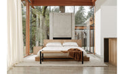 Parana Solid Wood Bed with Nightstands