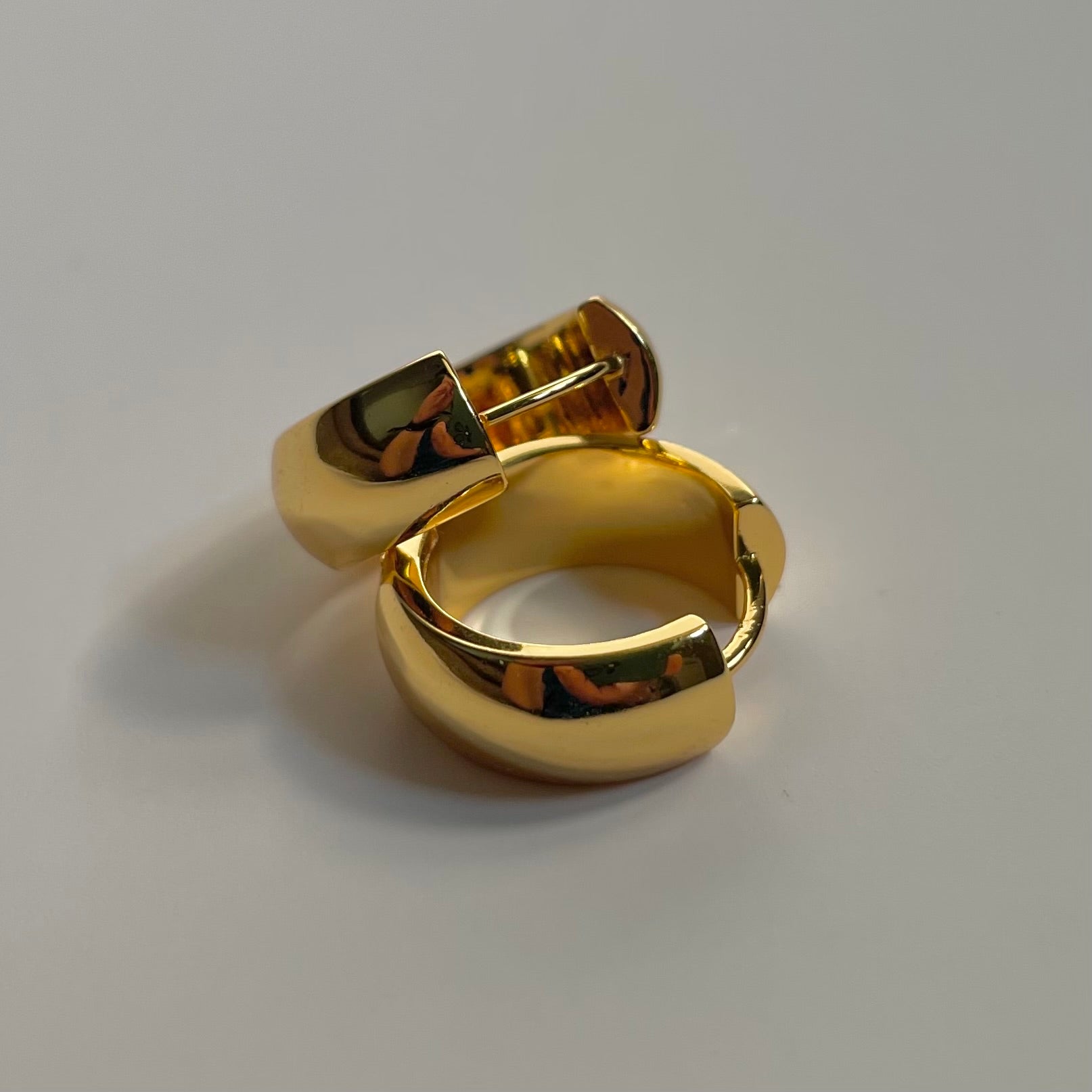 Paris Chunky Hoops 2.0- Gold