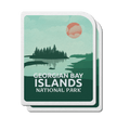 Georgian Bay Islands National Park Waterproof Vinyl Sticker, Canada Parks