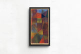 Paul Klee Abstract Art Print: Mid-Century Modern Vertical Window