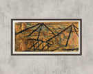 Paul Klee Abstract Art Print: With the Water Carrier, Panoramic Fine Art (2x1)