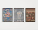Paul Klee Art Print Trio: Vintage Abstract Giclee Fine Art