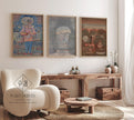 Paul Klee Art Print Trio: Vintage Abstract Giclee Fine Art