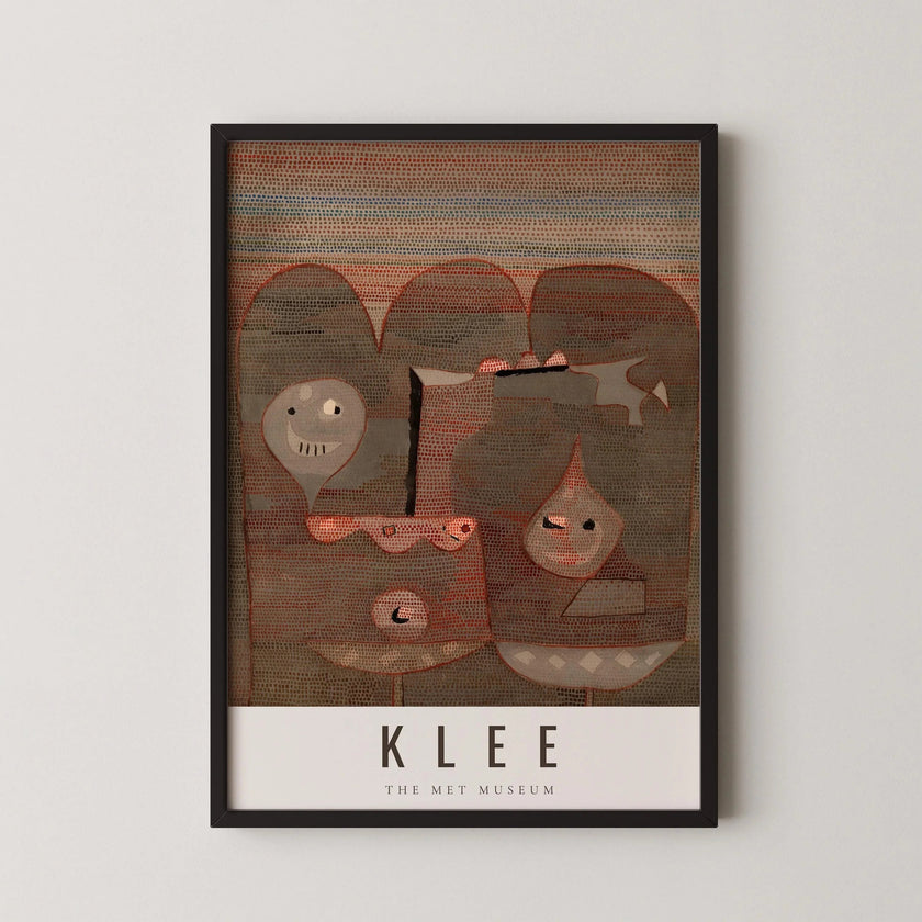 Paul Klee - Barbarian Sacrifice | Modern Abstract Art (Available handframed or unframed)