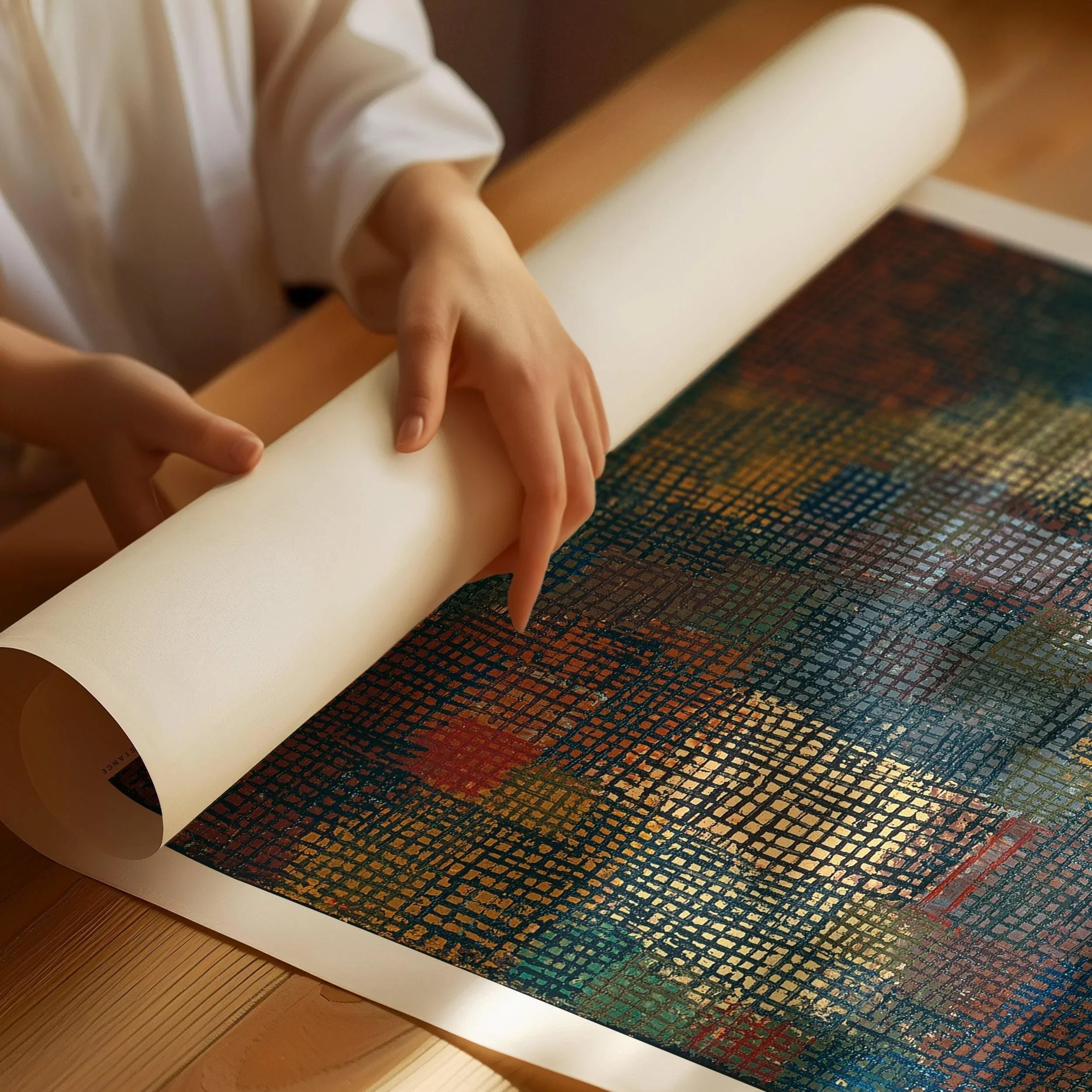 Paul Klee - Colours from a Distance | Modern Abstract Art (Available handframed or unframed)