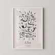 Paul Klee - Creeper and Climber | Modern Neutral Art Exhibition Poster (available handframed or unframed)