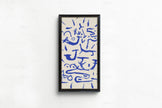 Paul Klee - Creeper and Climber Print: Vintage Mid-Century Modern Abstract Art